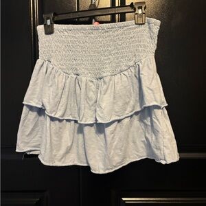 Simply Southern Blue Smocked Skirt